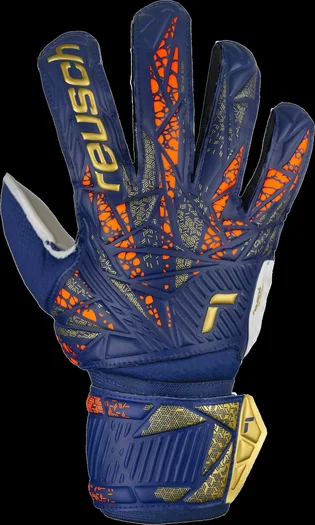 Перчатки вратарские детские Reusch Attrakt Grip Junior Blue 5472815-4410