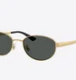 Солнцезащитные очки Ray-Ban Gold/Grey RB-3774D-001-87-55