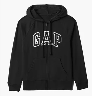 Толстовка женская Gap Fullzip Logo Black 463503-02
