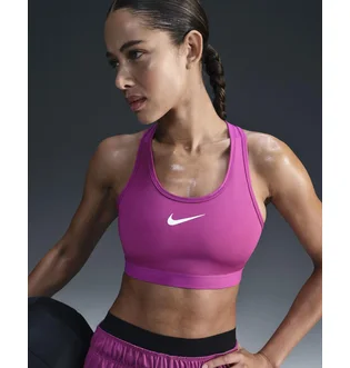 Топ жіночий Nike Swoosh High Support Pink DX6815-518