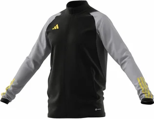 Олімпійка чоловіча Adidas Jacket Tiro23 C Tr Jkt Black/Grey HU1306