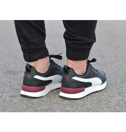 Кроссовки мужские Puma R78 Trainers Black 374127-12