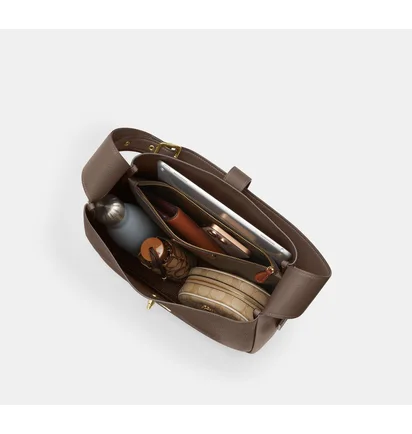 Сумка женская COACH Hadley Large Shoulder Bag Brown CCD65