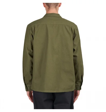 Рубашка мужская OBEY Minus Shirt Olive 181200373-ARM