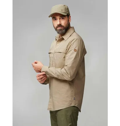 Рубашка мужская Fjallraven Abisko Trail Beige 12600194.118
