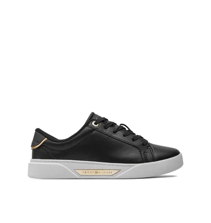 Кросівки жіночі Tommy Hilfiger Chic Hw Court Sneaker Black FW0FW07813-BDS