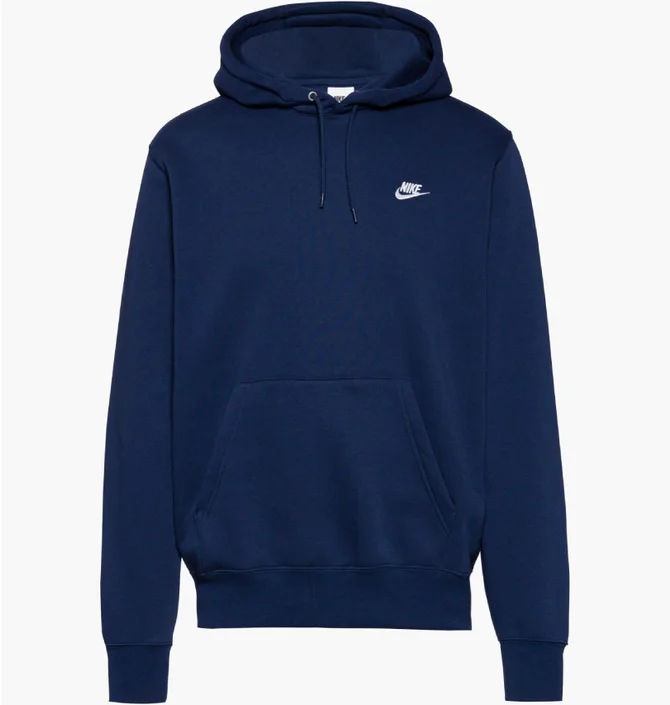 Худи мужское Nike Club Blue FN3859-451