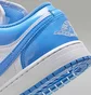 Кроссовки мужские Air Jordan 1 Low Se Blue/White FZ3929-114