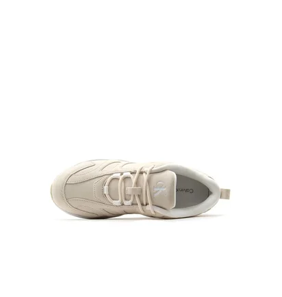Кроссовки женские Calvin Klein Retro Tennis Beige YW0YW01639-0LF