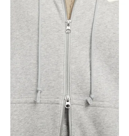 Толстовка женская Nike Sportswear Phoenix Fleece Oversized Full-Zip Hoodie Grey Dq5758-063