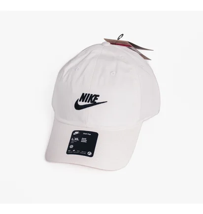 Кепка чоловіча Nike Curved Visor Cap White FB5368-100