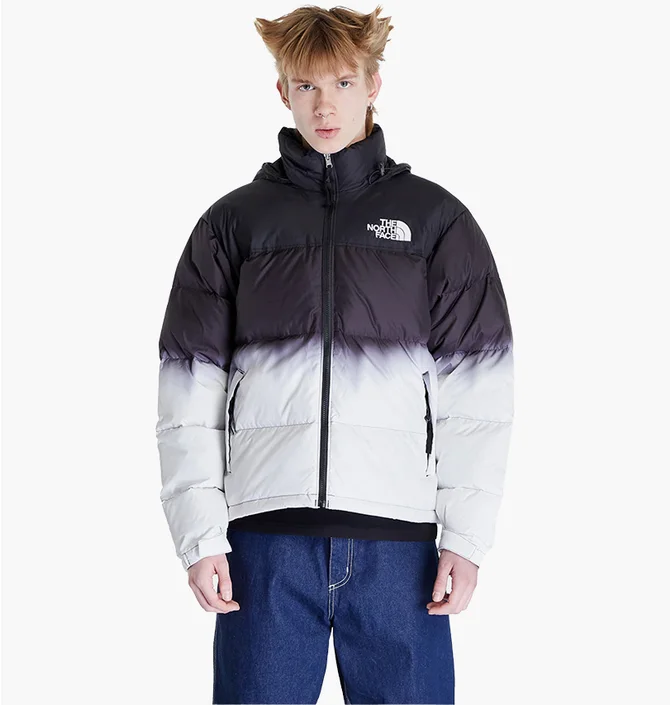 Пуховик чоловічий The North Face 96 Nuptse Dip Dye Jacket Black NF0A84QWMTT