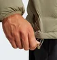 Пуховик чоловічий Adidas Helionic Stretch Hooded Down Jacket Olive IK3173