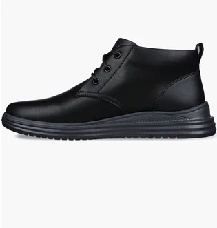 Ботинки мужские Skechers Proven Yermo Black 204670-BLK