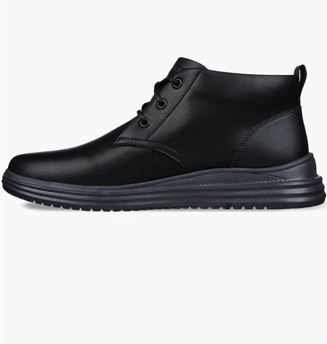 Ботинки мужские Skechers Proven Yermo Black 204670-BLK