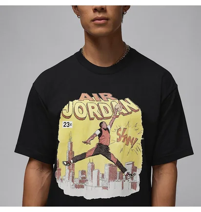 Футболка мужская Air Jordan MenS Comic T- Shirt Black IF0784-010