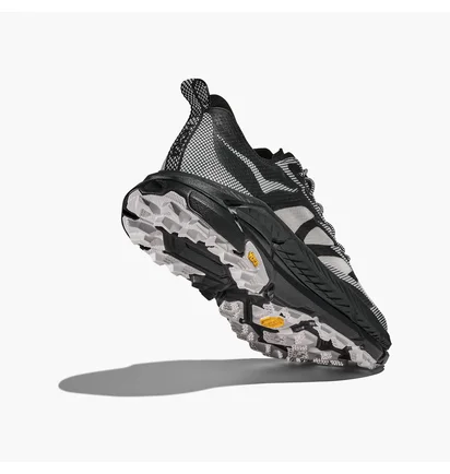 Кроссовки унисекс Hoka Mafate Speed 4 Lite Grey/Black 1168971-BWHT