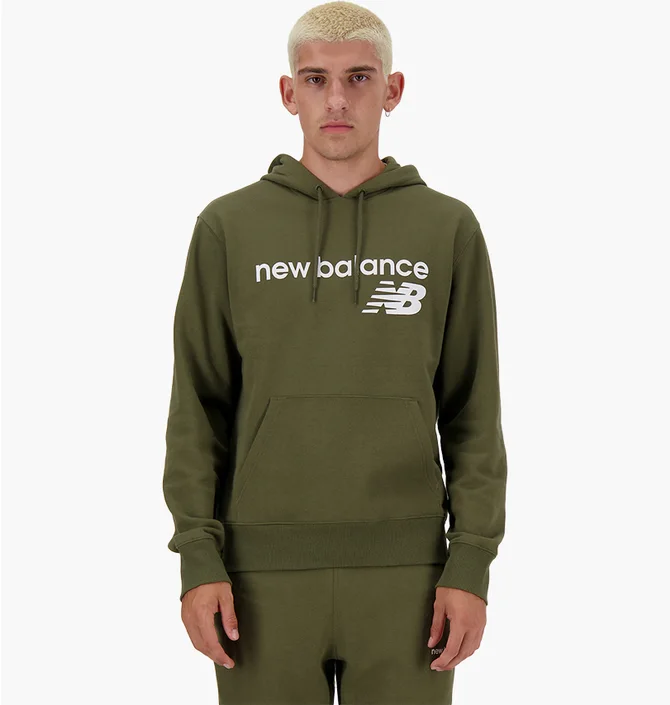 Худи мужское New Balance Hoodie Olive MT03910DMO