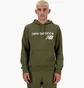 Худи мужское New Balance Hoodie Olive MT03910DMO