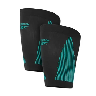 Фіксатор стегна Reebok Knitted Compression Thigh Sleeve M Black/Turquoise RRSL-15534