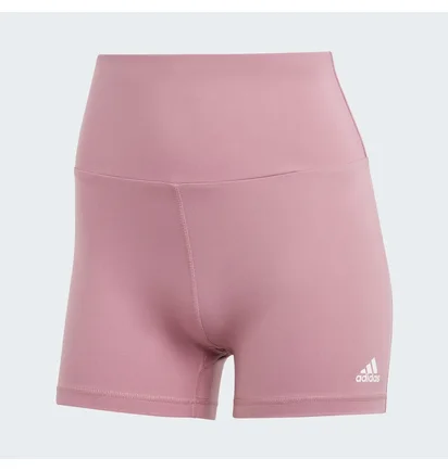 Шорти жіночі Adidas Yoga Essentials High-Waisted Short Leggings Pink IJ9352