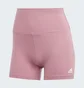 Шорти жіночі Adidas Yoga Essentials High-Waisted Short Leggings Pink IJ9352
