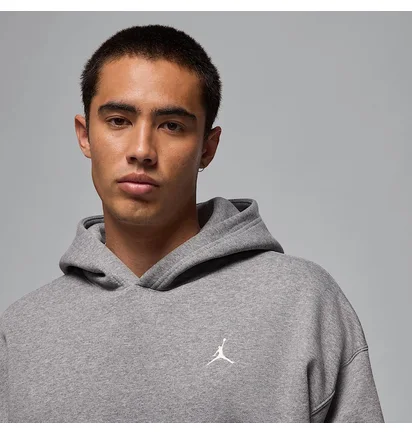 Худі чоловіче Air Jordan Brooklyn Fleece Grey IB7235-091