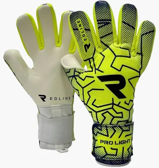 Перчатки вратарские унисекс Redline Pro Light Lime Green/Beige RLM78