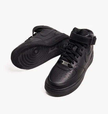 Кросівки дитячі Nike Air Force 1 Mid Black DH2933-001