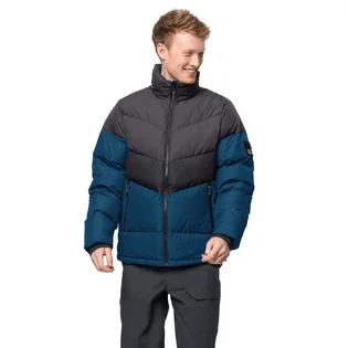 Пуховик чоловічий Jack Wolfskin 365 Fearless Down Puffer Black/Blue 1206421-1134