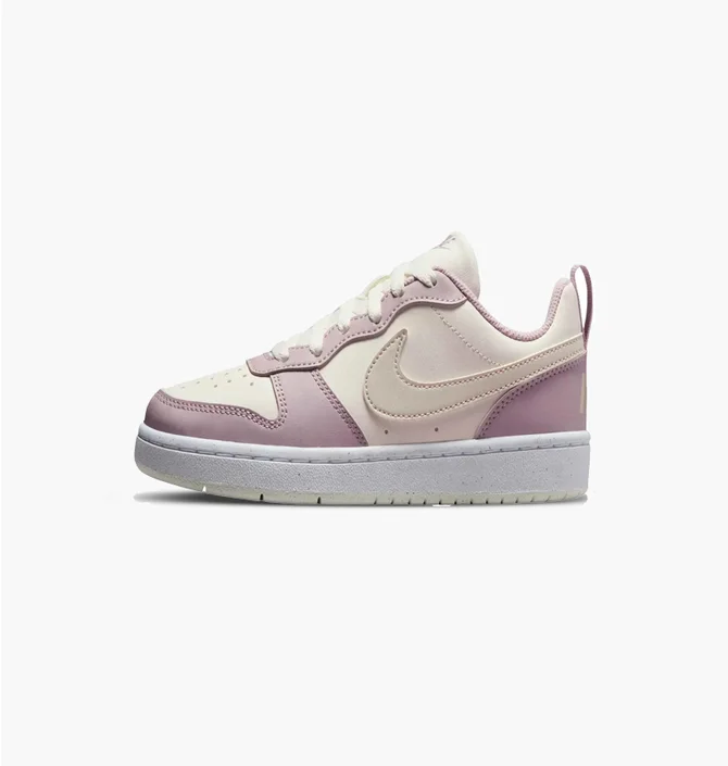 Кросівки дитячі Nike Court Borough Low Recraft Beige/Pink DV5456-129