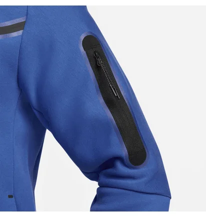 Толстовка чоловіча Nike Tech Fleece Hoodie Blue FJ5334-480