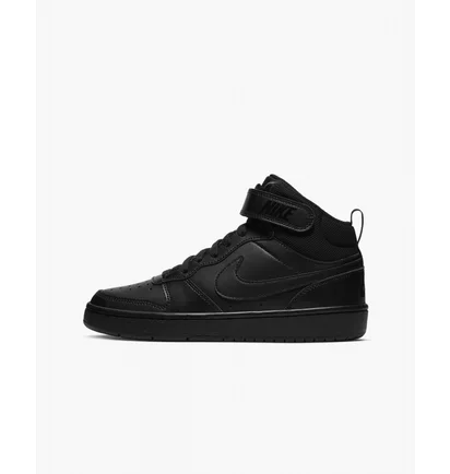 Кроссовки детские Nike Court Borough Mid 2 Black CD7782-001
