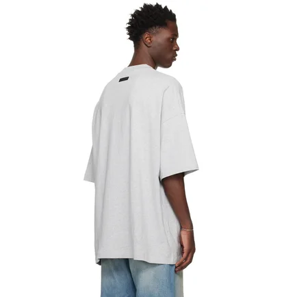 Футболка чоловіча Fear of God Essentials Grey 125SP244196F