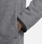 Толстовка чоловіча Nike Nsw Tch Flc Fz Winter Hd Grey Dq4801-010