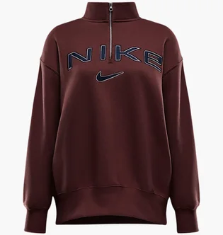 Кофта женская Nike Sportswear Phoenix Fleece Brown FV7679-218