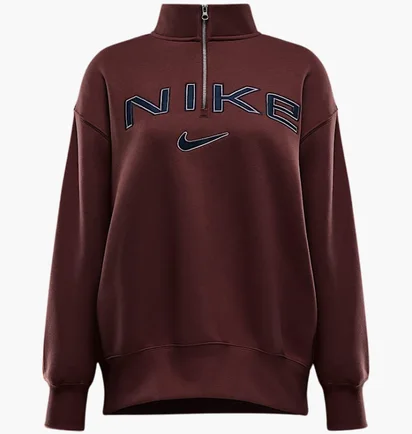 Кофта жіноча Nike Sportswear Phoenix Fleece Brown FV7679-218