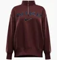 Кофта жіноча Nike Sportswear Phoenix Fleece Brown FV7679-218