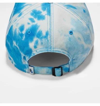 Кепка унісекс Nike U Nk Club Cap U Cb Splsh L Light Blue/White FN4198-406