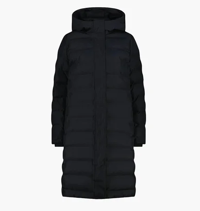 Пуховик женский CMP Fix Hood Feel Warm Black 35K3676-U901