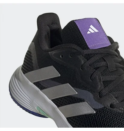 Кросівки жіночі Adidas Courtjam Control Clay Tennis Shoes Black Hq8474