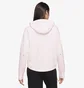 Толстовка жіноча Nike Hooded Sweatshirt W Nsw Tch Flc Wr Essntl Fz Hdy Pink CW4298-664
