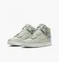 Кроссовки детские Nike Dunk Hi Se Plaid Mint Foam Beige Dv1724-100