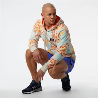 Худи мужское New Balance Athletics Day Tripper Printed Hoodie Multi Mt21562Ctu