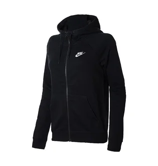 Толстовка женская Nike W NSW ESSNTL HOODIE FZ FLC Black BV4122-010
