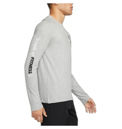 Лонгслив мужской Nike Dri-Fit Wild Card Grey DX0981-063