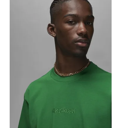 Футболка мужская Air Jordan Wordmark Tee Green FJ1969-302