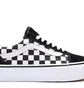 Кеды женские Vans Old Skool Platform Checkerboard Black VN0A3B3UHRK