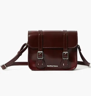 Сумка унісекс Dr. Martens 7 Inch Vegan Crossbody Bag Bordo AB093601