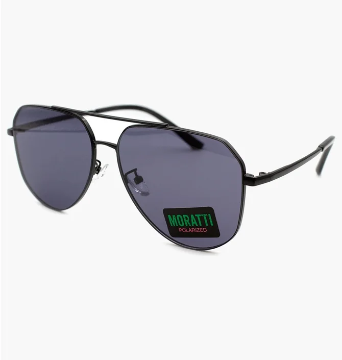 Солнцезащитные очки мужские Moratti Black/Grey J8027-C1